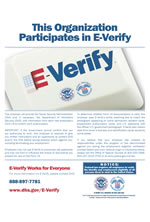 Notice of E-Verify Participation