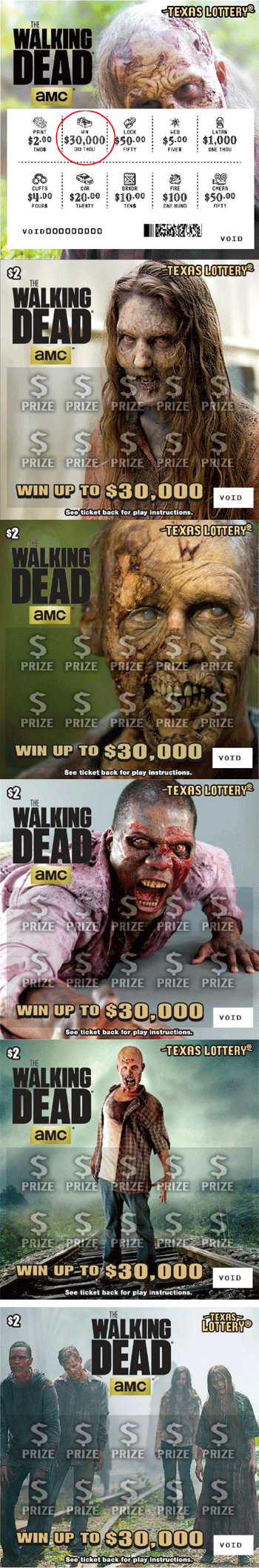 Image of Front of AMC&reg; The Walking Dead&reg; Ticket