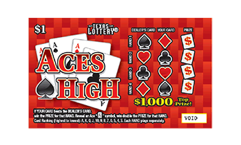 Image of Front of Aces High Ticket