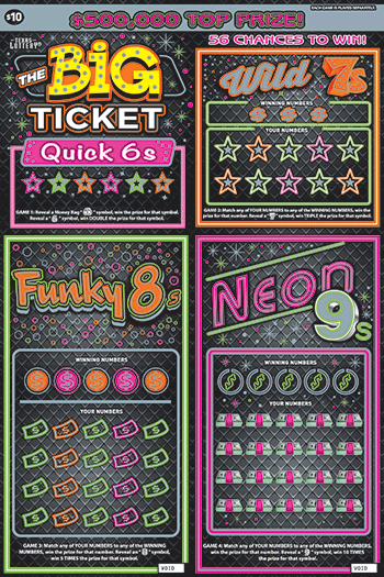 Image of Front of The Big Ticket Ticket