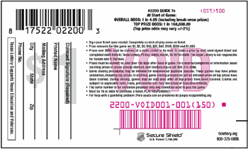 Image of Back of Quick 7s Ticket