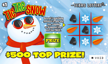 Image of Front of Tic Tac Snow Ticket