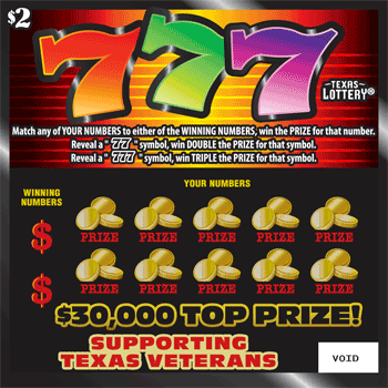 Image of Front of 777 Ticket