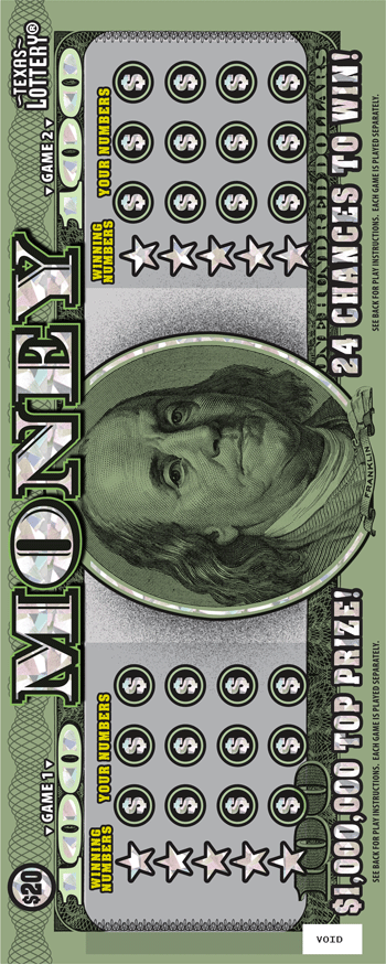 Image of Front of Money Ticket