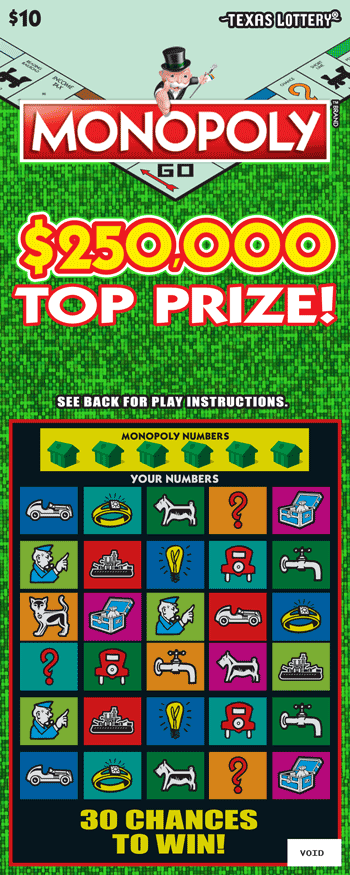 Image of Front of Monopoly™ Ticket