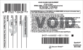 Scratch-Off - $80,000,000 Cash Blowout