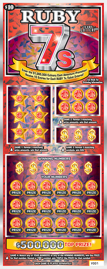 Texas Lottery | Scratch Tickets Details