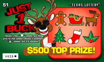 Image of Front of Ju$t 1 Buck Ticket
