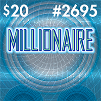 MILLIONAIRE scratch-off ticket