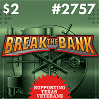 BREAK THE BANK scratch-off ticket