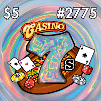 CASINO 7S scratch-off ticket