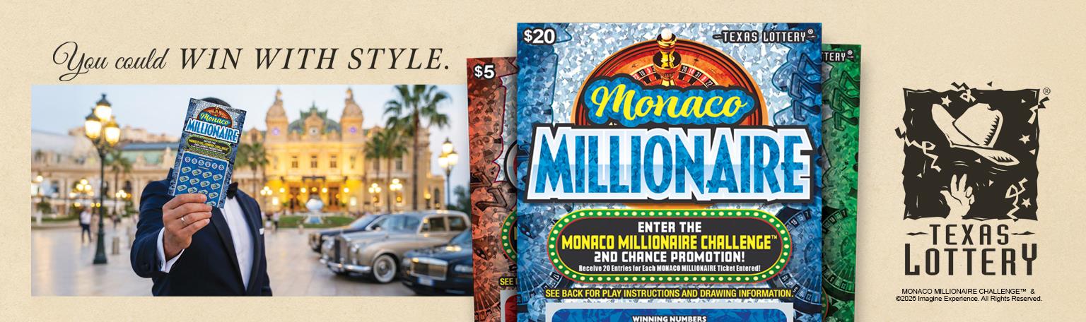 Monaco millionaire challenge Banner